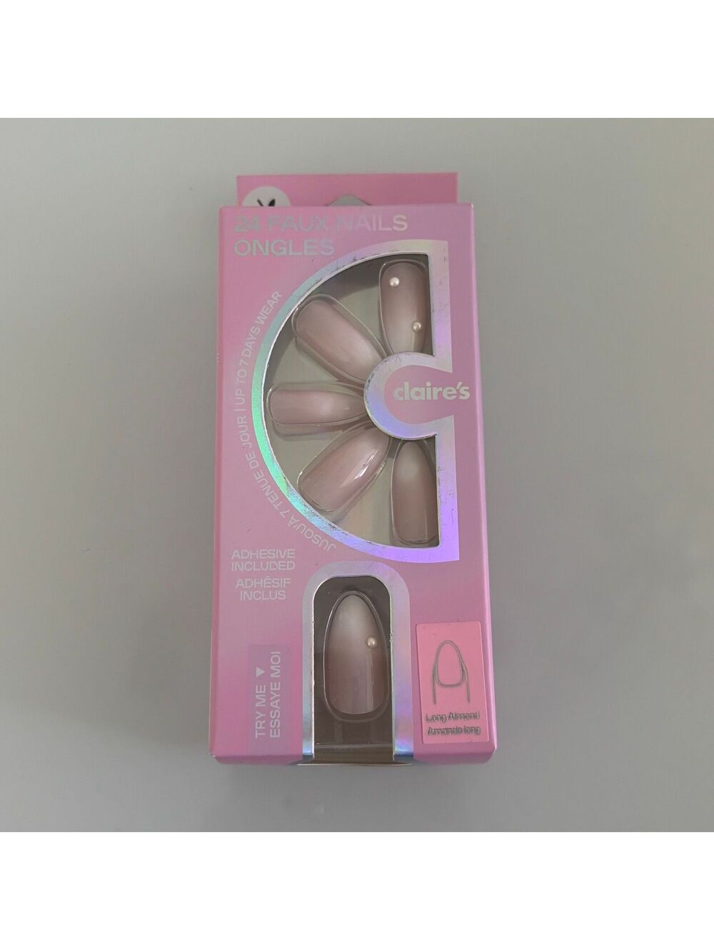 Claire’s 24 Nails - up to 7 days wear